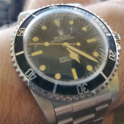 Rolex 5513 Submariner Accuracy Comparison: JK  